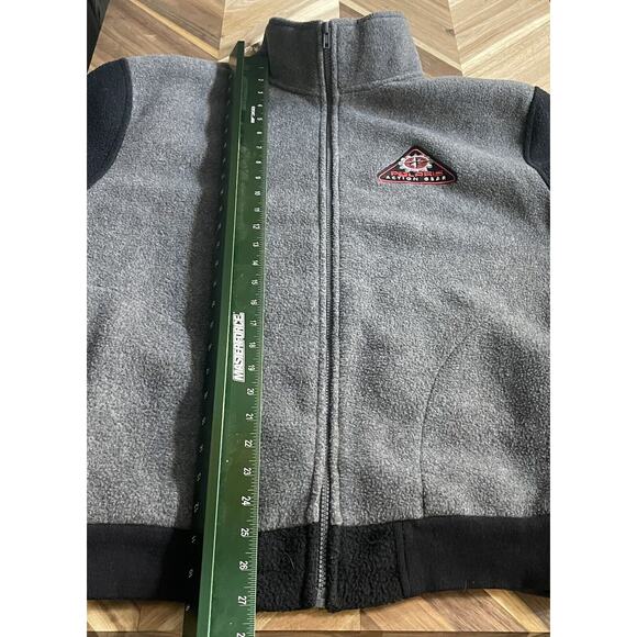 Polaris Action Gear Jacket Fleece Snowmobile Zip Up Vintage Mens‎ Large - Picture 7 of 8